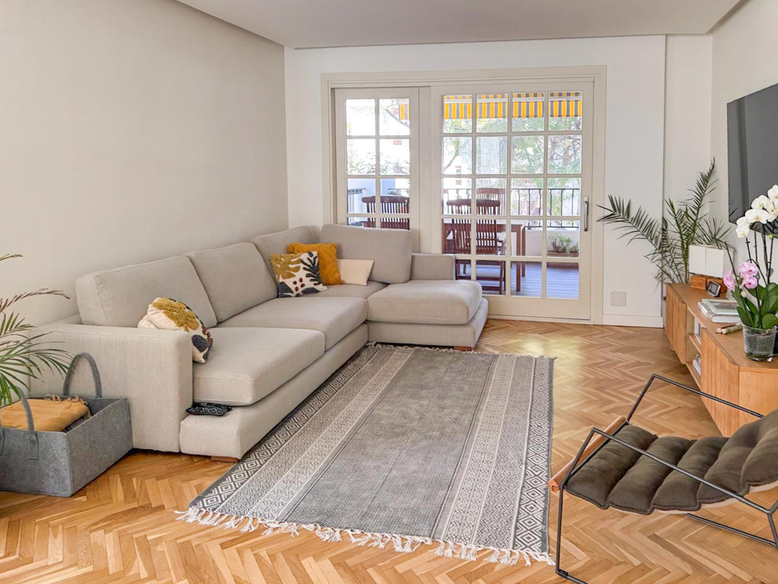 Sonnige Gartenwohnung mit Terrasse und Gemeinschaftspool in bester Lage von Son Armandams